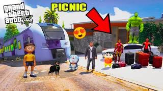 GTA 5: Shinchan & Franklin Going to Picnic