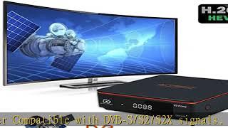 GT MEDIA V9 Prime Digital Satellite Receiver, DVB-S/S2/S2X HD Satellite Decoder, Free to Air FTA H.