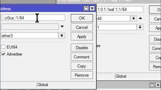 MikroTik #IPv6 #PrefixDelegation Server Setup