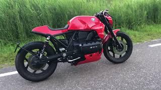 BMW K100 Caferacer Sound!