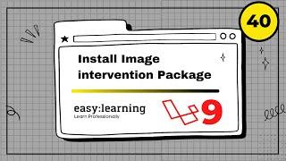 Laravel 9 Project #40 | Install Image intervention Package