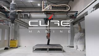 Large Format 3D Printing & 7-Axis Milling—Catamaran Rudder Mould