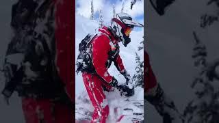 Снегоход. Красота имеет смысл. #эндуро #сталкер #snowmobile #snowbike