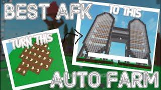 How To Build BEST AFK AUTO FARM (Tutorial) SkyBlock (Roblox)