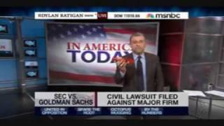 Dylan Ratigan MSNBC SEC files civil lawsuit against Goldman Sachs - Part 1