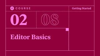 [02] Elementor Editor Basics