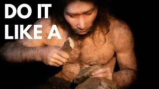 Let´s do it like a Neanderthal! Neanderthal fire making.