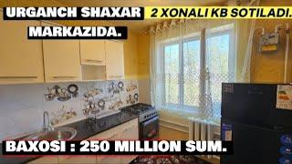 URGANCH SHAXRIDA 4 KAVATDA 2 XONALI KVARTIRA 250 MLN. MULJAL : AEROPORT YONIDA.