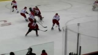 Nov 01, 2016 WHC-17:  Roman Kalinichenko open ice hit on Ryan Merkley