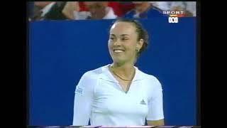 Martina Hingis vs Nicole Pratt - Hopman Cup 2001 SUI vs AUS Highlights - Perth, Australia