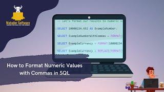 How to Format Numeric Values with Commas in SQL