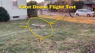 02/21/22 First Test Flight Of Drone