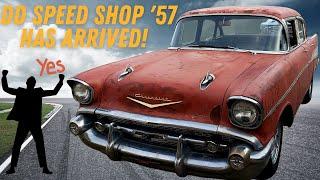 The DD Speed Shop '57 Chevy Arrives at Montana Garage