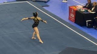 Stella Fischer, 9.525 (PR) floor routine, Region 7 Regionals, 4/10/25