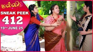 Malli Serial | EP 412 Sneak Peek | 19th June 2025 | Nikitha | Vijay | Saregama Dice TV Shows Tamil