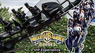 We Had THIS Roller Coaster To OURSELVES! | VIP Experience at Parque Warner Madrid