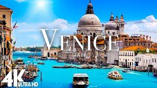 FLYING OVER VENICE ( 4K UHD ) - Relaxing Music Along With Beautiful Nature Videos - 4K Video