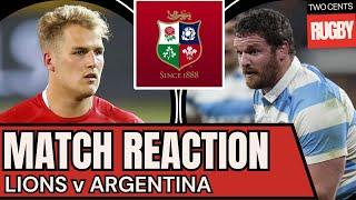 LIONS v PUMAS REACTION | Lions Tour 2025