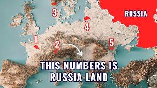 Why does Russia have land in these 7 countries?