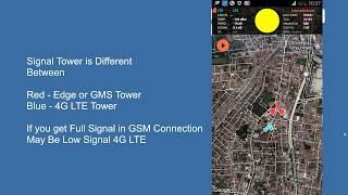 Find Cell Tower location with Smartphone using Cell Tower Locator App