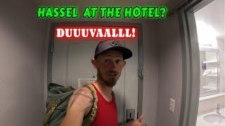 HOTEL HASSELS? We made it!   | vlog, couple, life, tiny house, homesteading, off-grid |