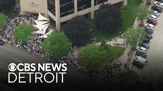 Thousands attend “No Kings” rallies in Southeast Michigan