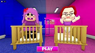 BABY BETTY VS BABY POLLY in Betty's Nursery! Obby