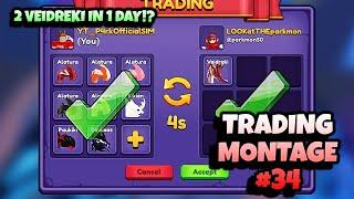 Trading Montage #34 | Trading 2 VEIDREKI in 1 DAY?  Dragon Adventures Fantasy | Roblox