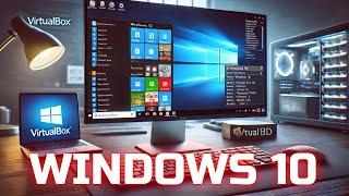 Пошаговая установка Windows 10 на VirtualBox в 2024 Где скачать ISO образ Windows 10?