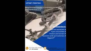 ️"Unlock vibrant colors and precision with Offset Printing!
