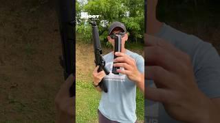 HK MP-5 IN ACTION #shooting #guns #range #hk #mp5 #rifle #review  #reshoot