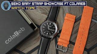 These Watch Straps Are Made From What! + Seiko SARY showcase