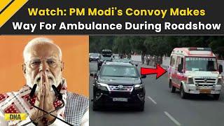 PM Modi News:  PM Modi's Convoy Makes Way For Ambulance During Odisha Roadshow | PM Modi In Odisha