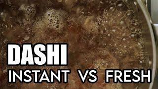 Dashi Throwdown - Instant VS Fresh