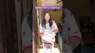 Meesho summer cotton night suits