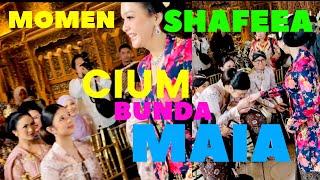 MOMEN SHAFEEA AHMAD DAN ALI CIUM BUNDA MAIA JELANG AKAD NIKAH AL GHAZALI