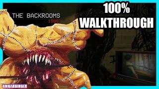 The Backrooms 1998 100% Walkthrough All Achievements