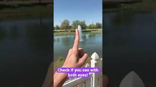 How to tell if you are using both eyes correctly? #shorts