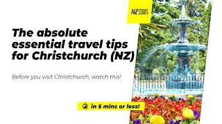 ️ The absolute essential travel tips for Christchurch NZ - NZPocketGuide.com