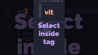 Vim Motion Part 1