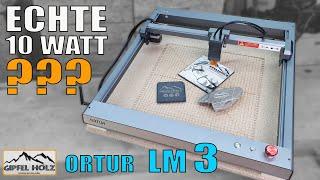 Ortur Laser Master 3 - The fastest laser on the market? - 10 watt laser in the test - review