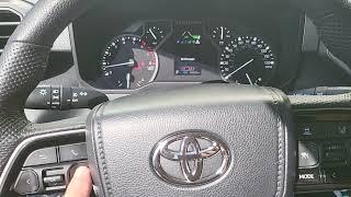 How to reset a maintenance light on a 2022 toyota tundra