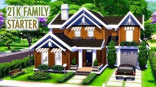 21k Starter House / The Sims 4 Base Game / Speed Build / Большой Стартовый Дом / Симс 4 Базовая Игра