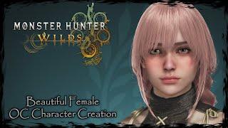 MONSTER HUNTER WILDS || Beautiful Female [Original Character #10] - Female Character Creation