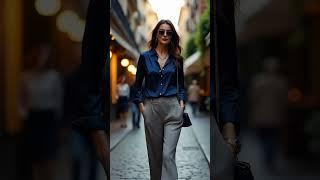 Sophisticated Women’s Fashion in Milan  | #AIgenerated #fashionstyle  #womenswear #streetfashion