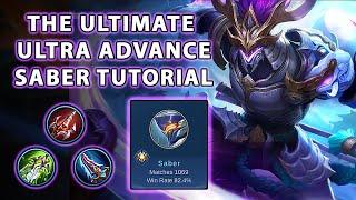 The Ultra Advance Ultimate Saber Tutorial | Mobile Legends