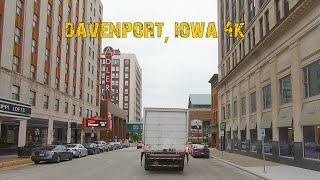 The Largest Quad City: Davenport, Iowa 4K.