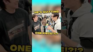 Why QUIT ONE PIECE??? #shorts #onepiece #onepiecetcg #pokemon #pokemoncards #vendorpov
