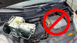 2004-2009 Prius Brake Actuator Removal (without taking Inverter out)