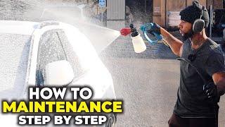 Complete Detailing Maintenance Process Step by Step For Beginners - Hunter's Mobile Detailing